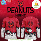 Peanuts Hockey Jersey Coachella Valley Firebirds 75th Anniversary