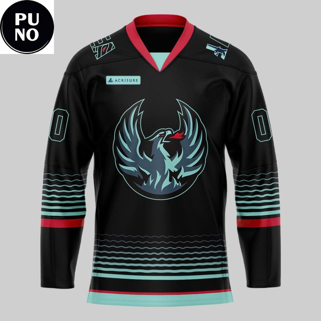 Coachella Valley Firebirds Kraken Night 2026 Personalized Hockey Jersey