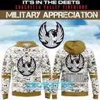 Coachella Valley Firebirds Military Appreciation Night Hoodie 2025