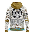 Coachella Valley Firebirds Military Appreciation Night Hoodie 2025