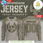 Coachella Valley Firebirds Military Jersey Hockey Appreciation