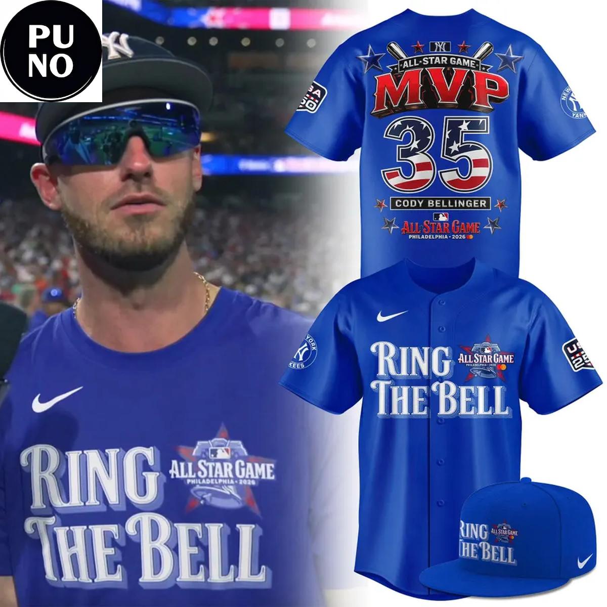 Cody Bellinger MVP Ring The Bell MLB All-Star Game 2026 Baseball Jersey