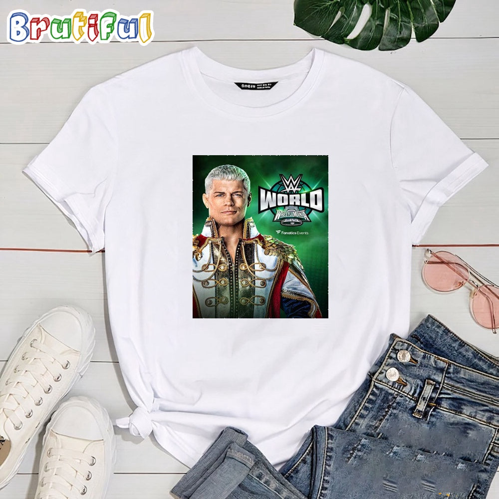 Cody Rhodes WWE World WrestleMania XL T Shirt