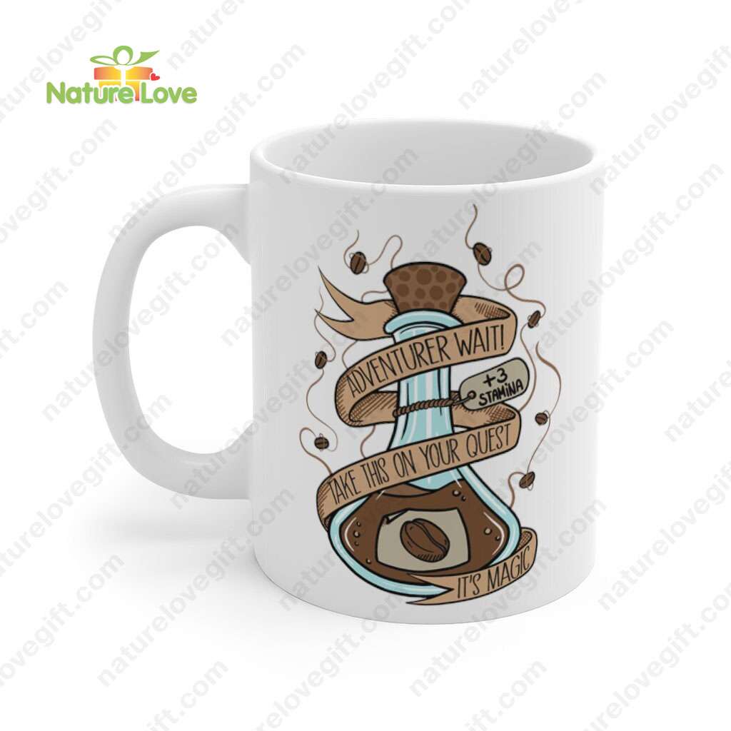 Coffee Potion Mug DnD Dungeons and Dragons Gift