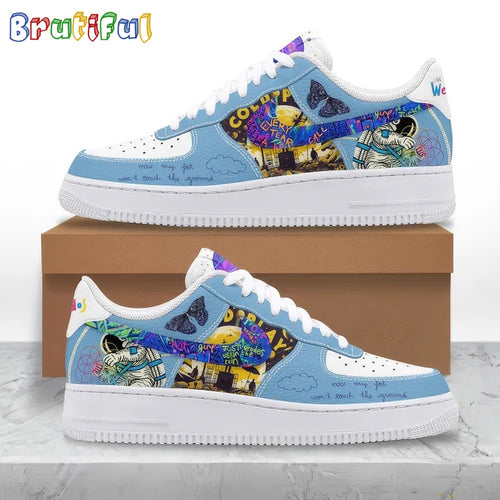 Coldplay Music Air Force 1 Shoes Sneaker