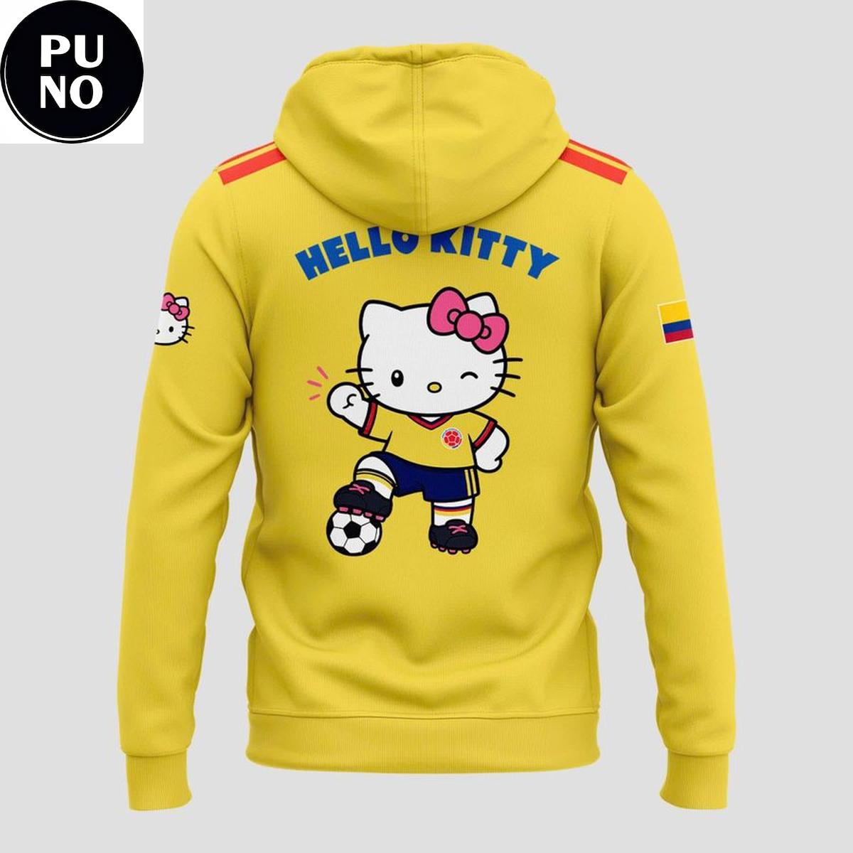 Colombia National Soccer x Hello Kitty Day 2026 Hoodie T-Shirt