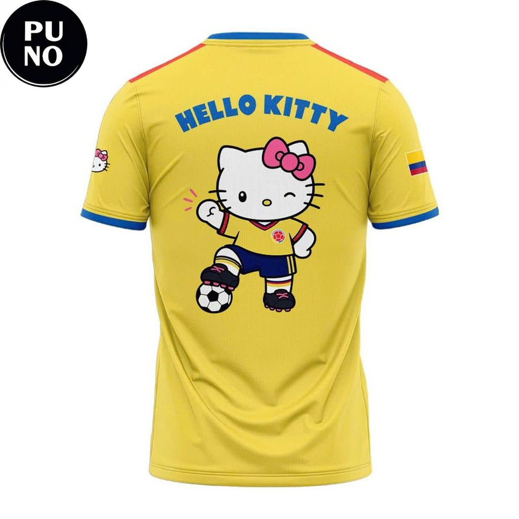 Colombia National Soccer x Hello Kitty Day 2026 Hoodie T-Shirt