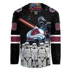 Colorado Avalanche Star Wars Day May The Fourth Be With You Hockey Jersey