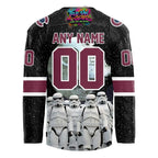 Colorado Avalanche Star Wars Day May The Fourth Be With You Hockey Jersey