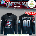 Colorado Avalanche Grateful Dead 2026 Hockey Jersey