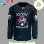 Colorado Avalanche Grateful Dead 2026 Hockey Jersey