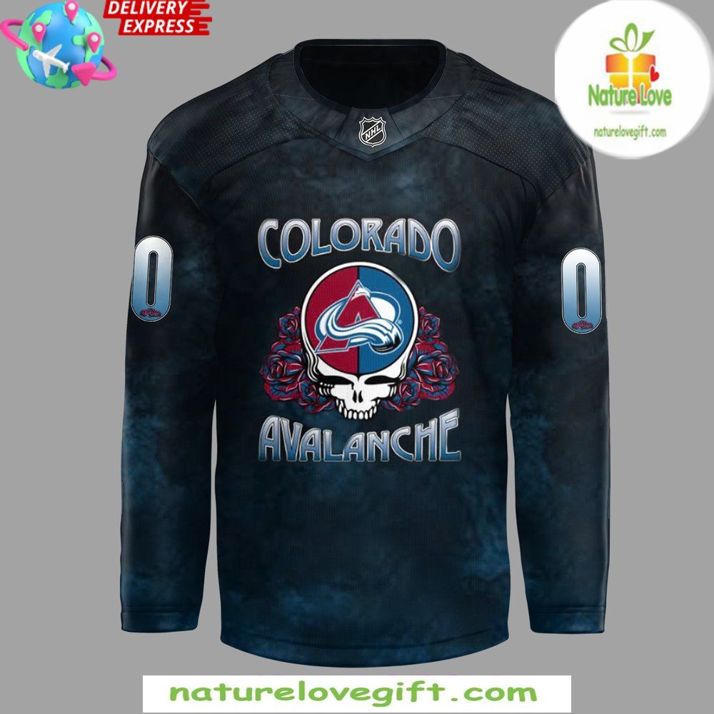 Colorado Avalanche Grateful Dead 2026 Hockey Jersey