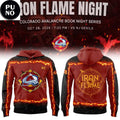 Colorado Avalanche x Iron Flame Night 2026 Hoodie T-Shirt