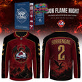 Colorado Avalanche x Iron Flame Night 2026 Limited Edition Hockey Jersey
