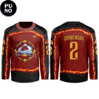 Colorado Avalanche x Iron Flame Night 2026 Personalized Hockey Jersey