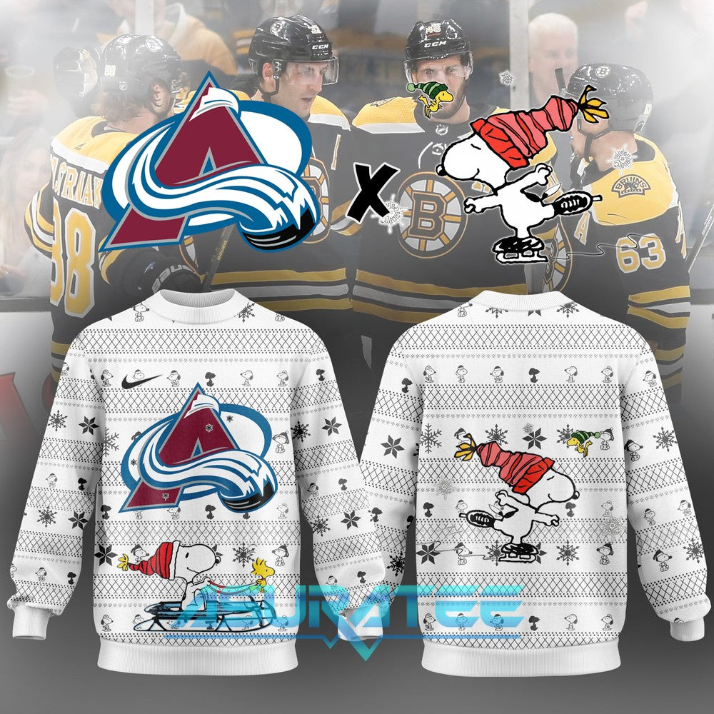 Colorado Avalanche x Snoopy Winter Special 2025 Sweatshirt