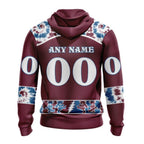 Customized NHL Colorado Avalanche Hoodie Special Grateful Dead Skull All Over Print 3D Hoodie Unisex Hoodie Tshirt