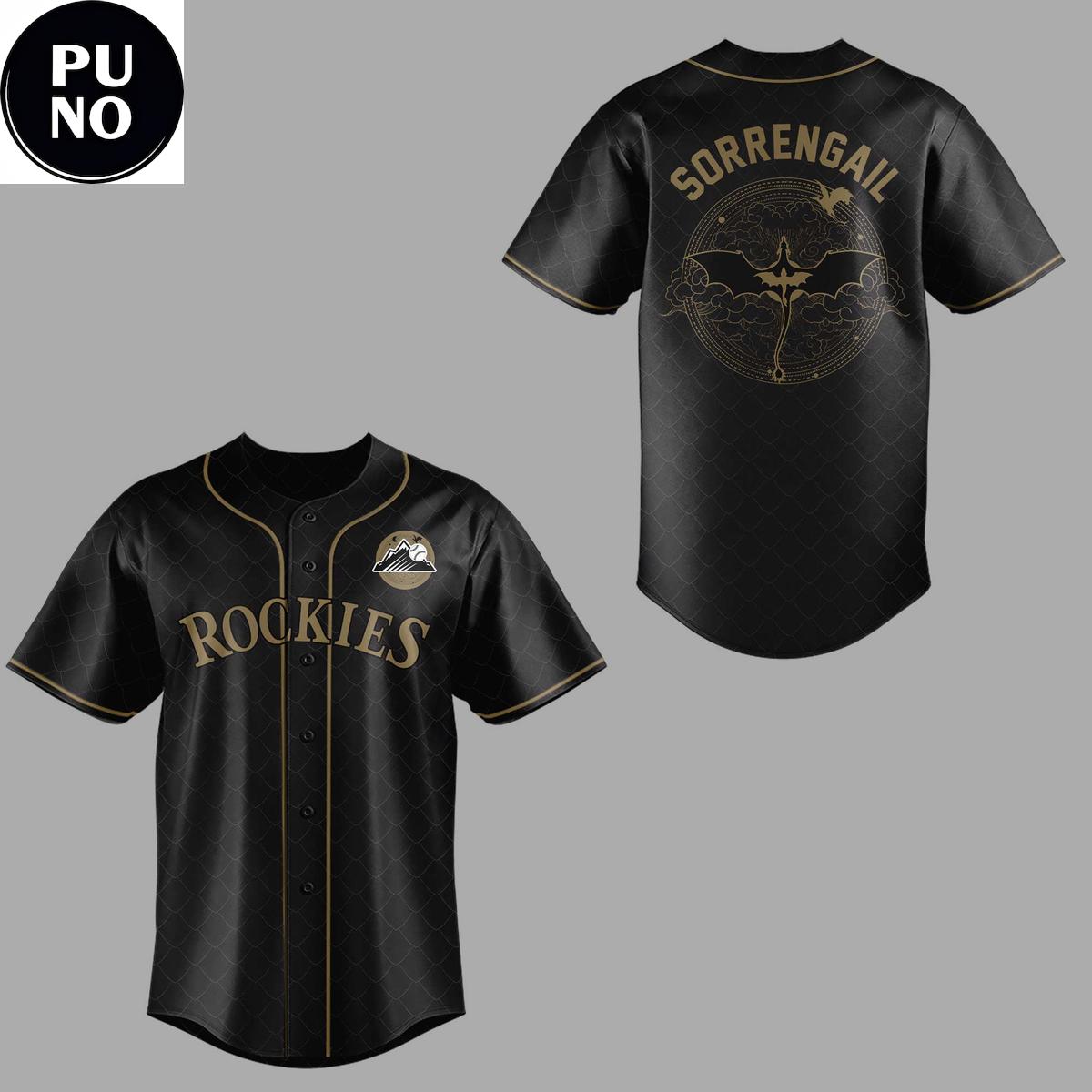 Colorado Rockies Fourth Wing Night 2026 Personalized Baseball Jersey