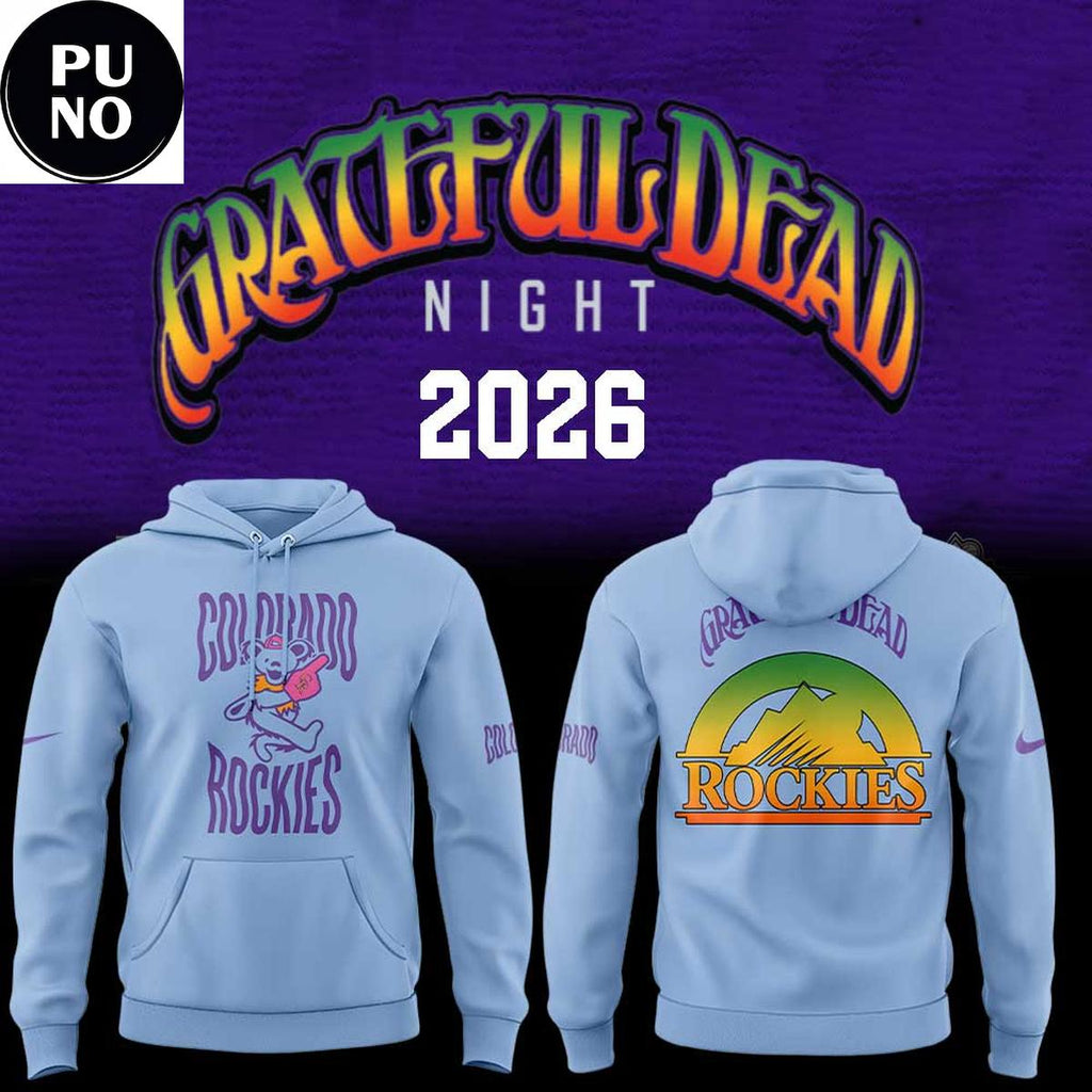 Colorado Rockies Grateful Dead Night 2026 Hoodie T-Shirt