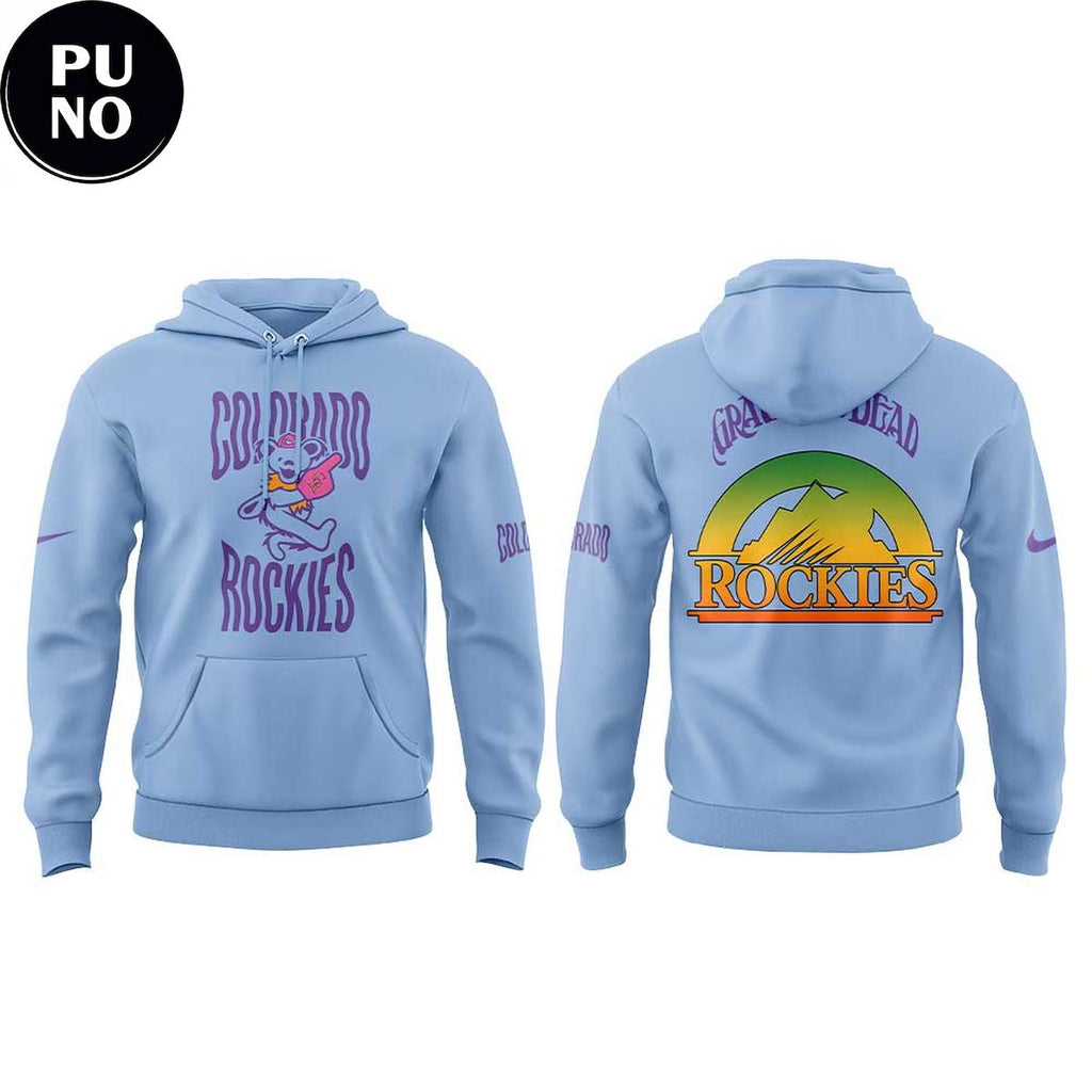 Colorado Rockies Grateful Dead Night 2026 Hoodie T-Shirt