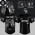 Colorado Rockies x DJ Steve Aoki Dim Mak 30 Tour 2026 Baseball Jersey