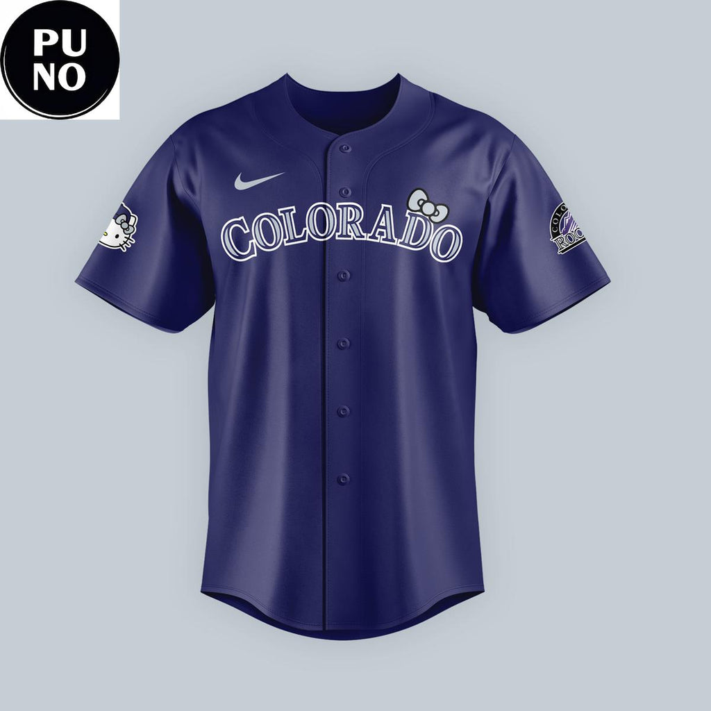 Colorado Rockies x Hello Kitty Night 2026 Baseball Jersey