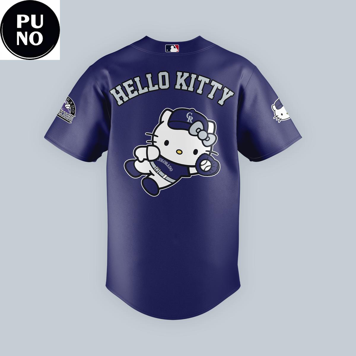 Colorado Rockies x Hello Kitty Night 2026 Baseball Jersey