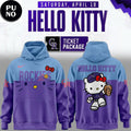 Colorado Rockies x Hello Kitty Purple 2026 Hoodie T-Shirt