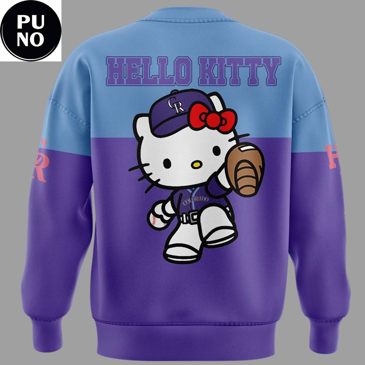 Colorado Rockies x Hello Kitty Purple 2026 Hoodie T-Shirt