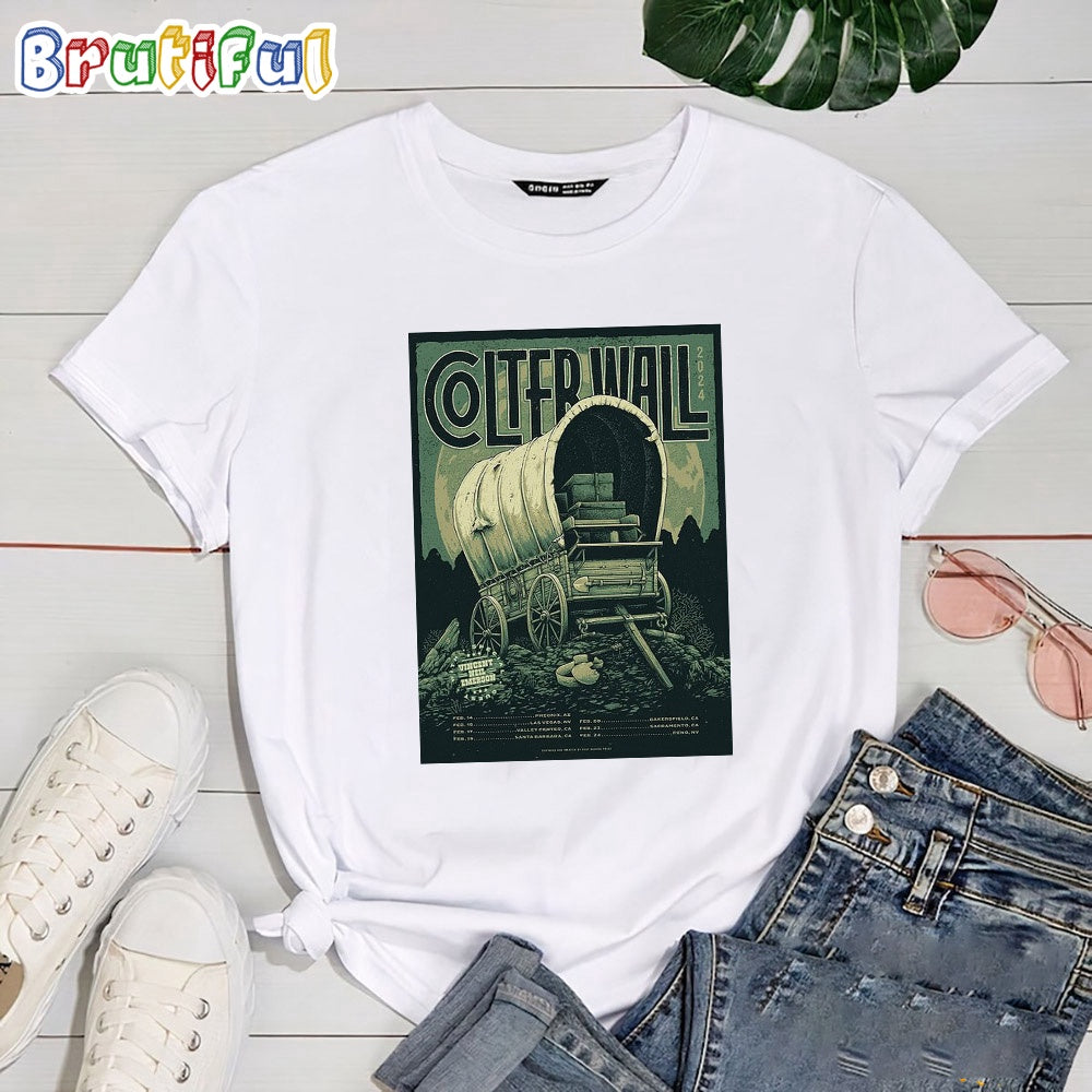 Colter Wall February Tour T Shirt