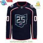 Columbus Blue Jackets 25th Anniversary Hockey Jersey NHL Fan Gear