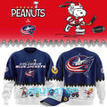 Columbus Blue Jackets ”Peanuts Night” 2026 Snoopy Special Sweatshirt