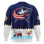 Columbus Blue Jackets ”Peanuts Night” 2026 Snoopy Special Sweatshirt