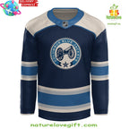 Columbus Blue Jackets Chill Guy Hockey Jersey Blue