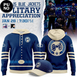 Columbus Blue Jackets x Military Appreciation Night 2026 Hoodie Shirt
