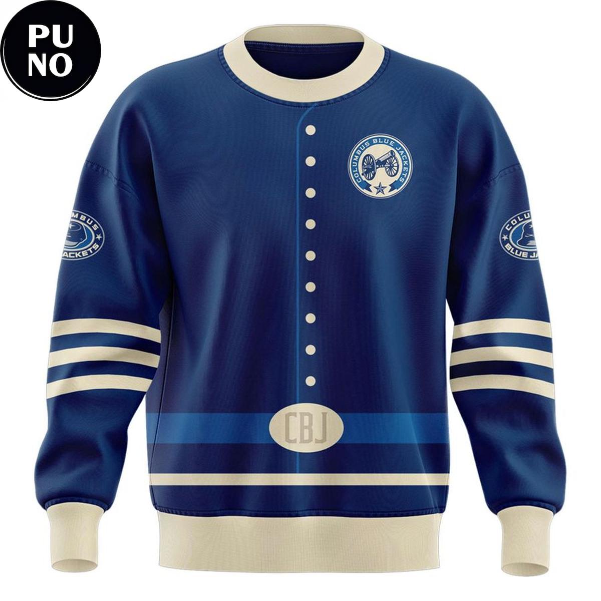 Columbus Blue Jackets x Military Appreciation Night 2026 Hoodie Shirt