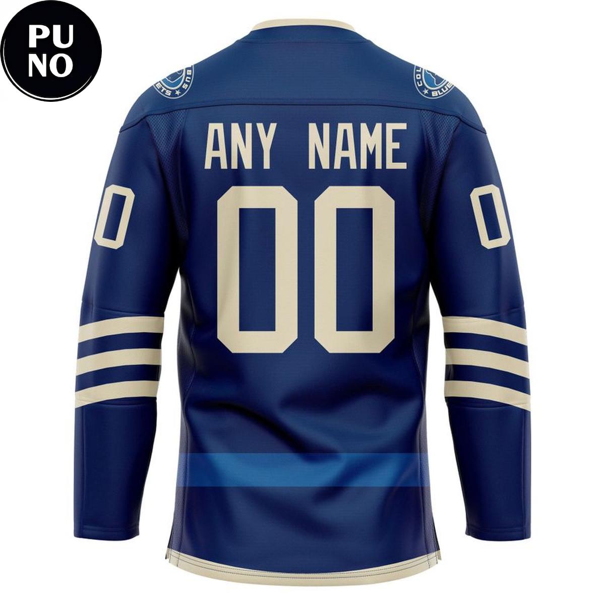 Columbus Blue Jackets x Military Appreciation Night 2026 Personalized Hockey Jersey