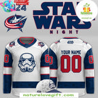 Columbus Blue Jackets Star Wars Jersey 2026 Hockey Custom