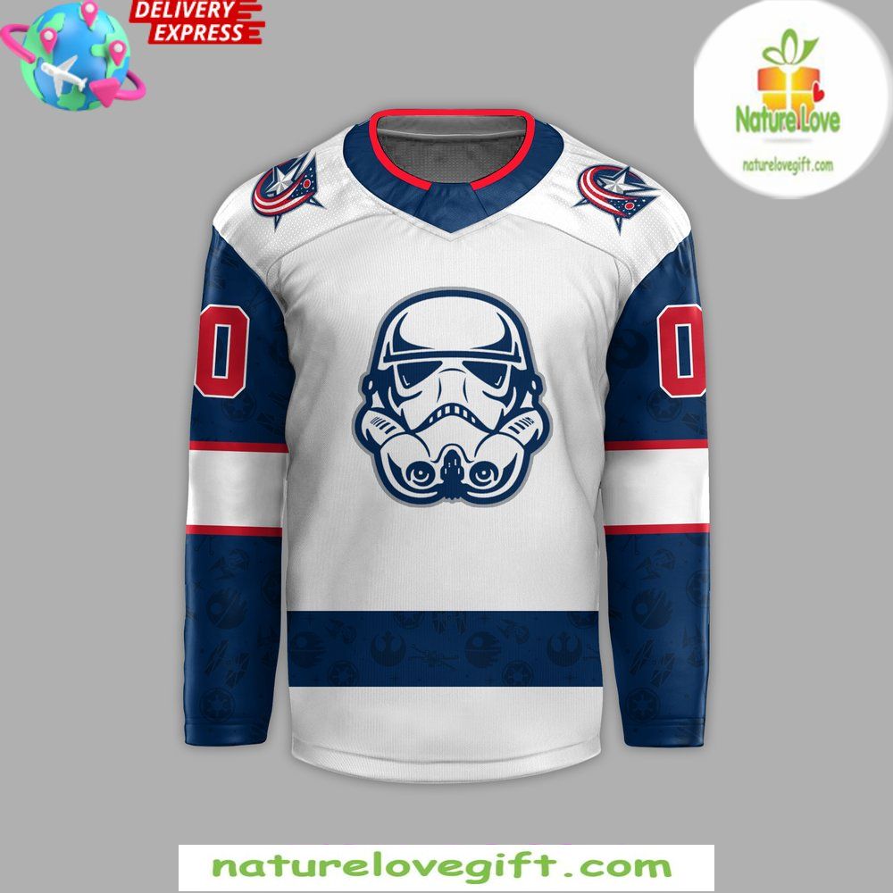 Columbus Blue Jackets Star Wars Jersey 2026 Hockey Custom
