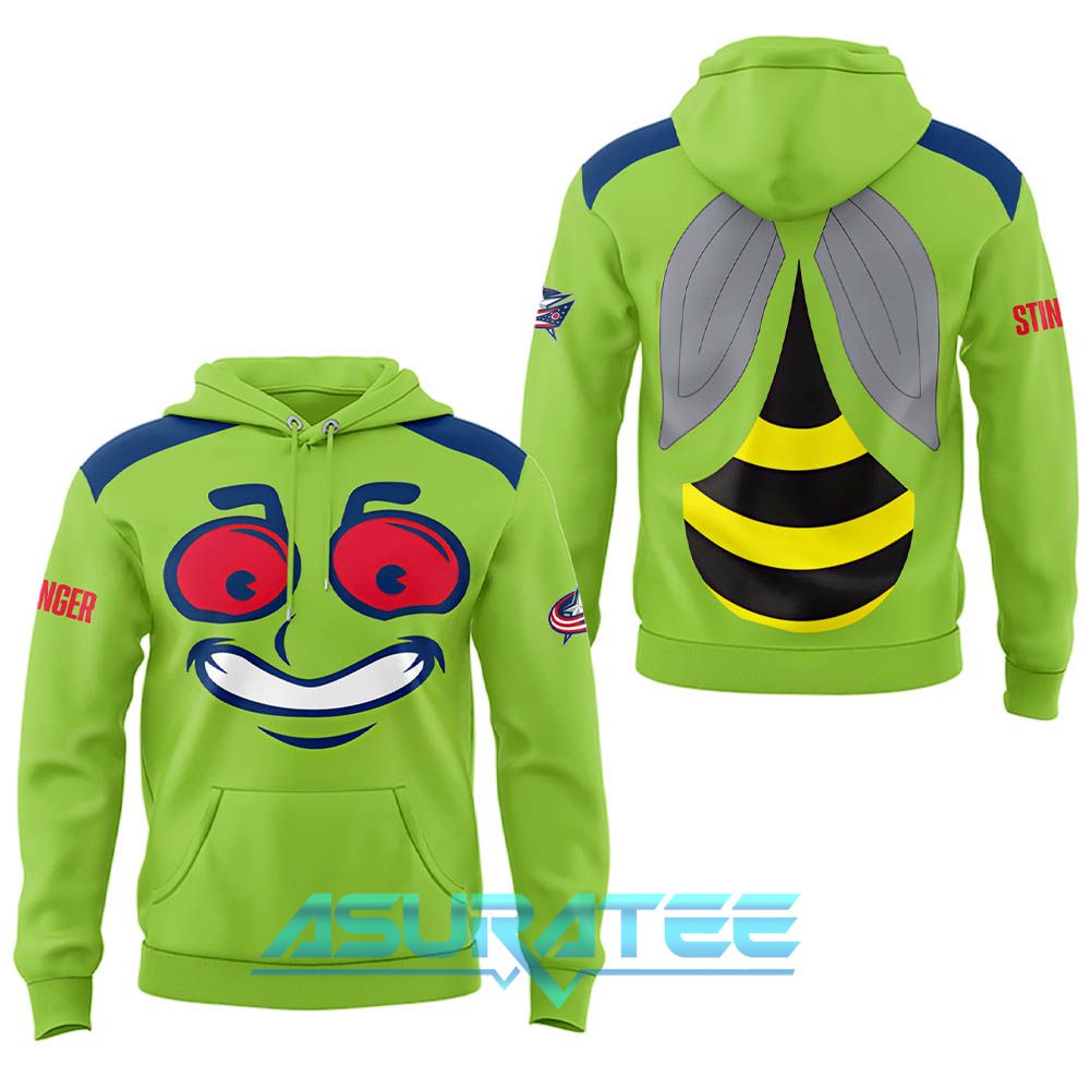 Columbus Blue Jackets x Stinger Game Night 2026 Hoodie