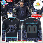 Military Night Hockey Jersey Columbus River Dragons Special
