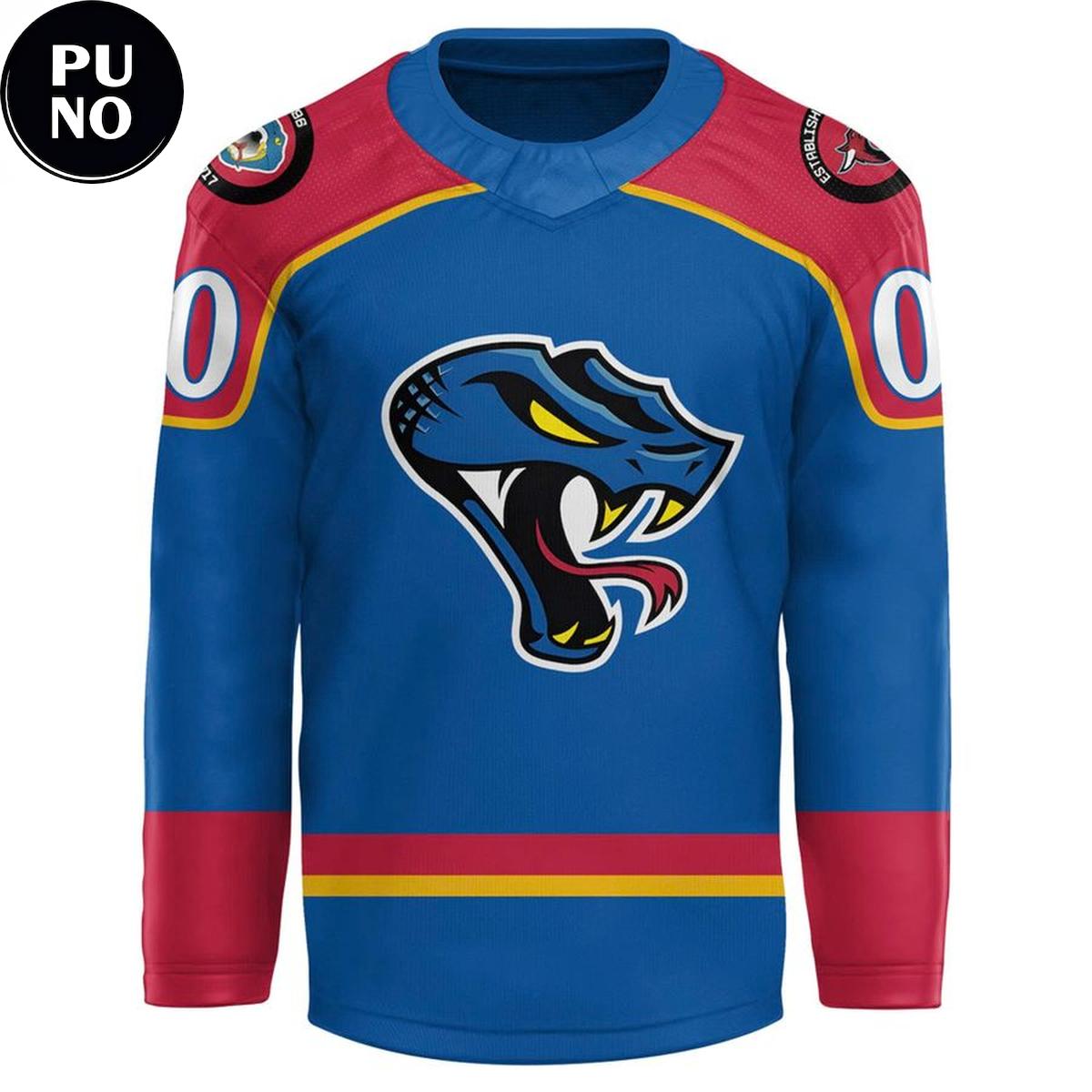 Columbus River Dragons Turn Back the Clock 2026 Personalized Hockey Jersey