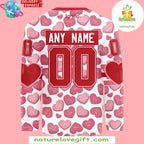 Columbus River Dragons Valentine Jersey Auction Hockey Jersey
