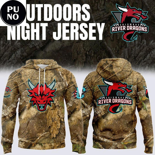 Columbus River Dragons x Outdoors Night 2026 Hoodie