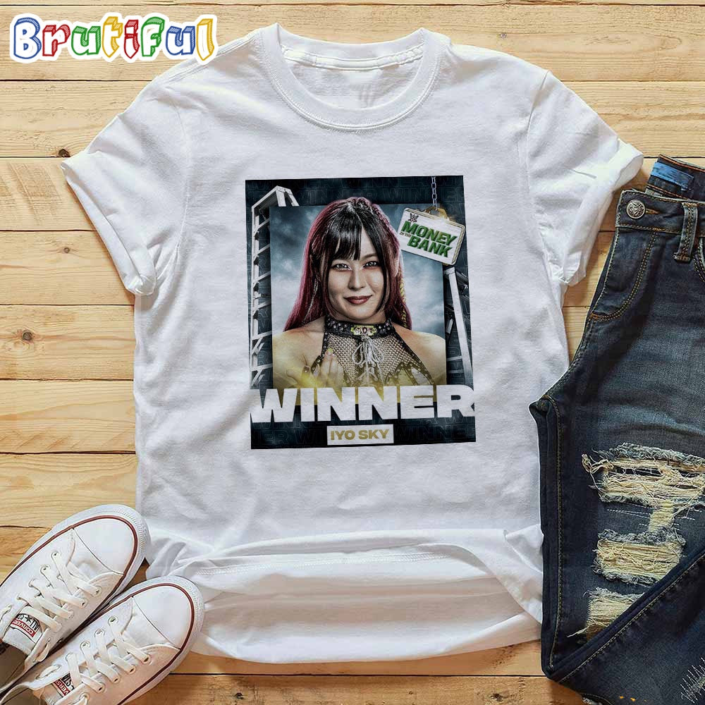 Congratulations To Iyo Sky Is Winner At WWE Money In The Bank T-Shirt