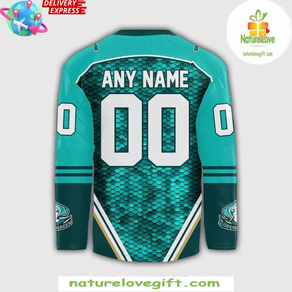NHL 2026 Hockey Jersey Copenhagen Mermaids