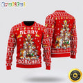 Corgi Lover Merry Xmas Funny Ugly Christmas Sweater Show Your Love For Your Furry Friend