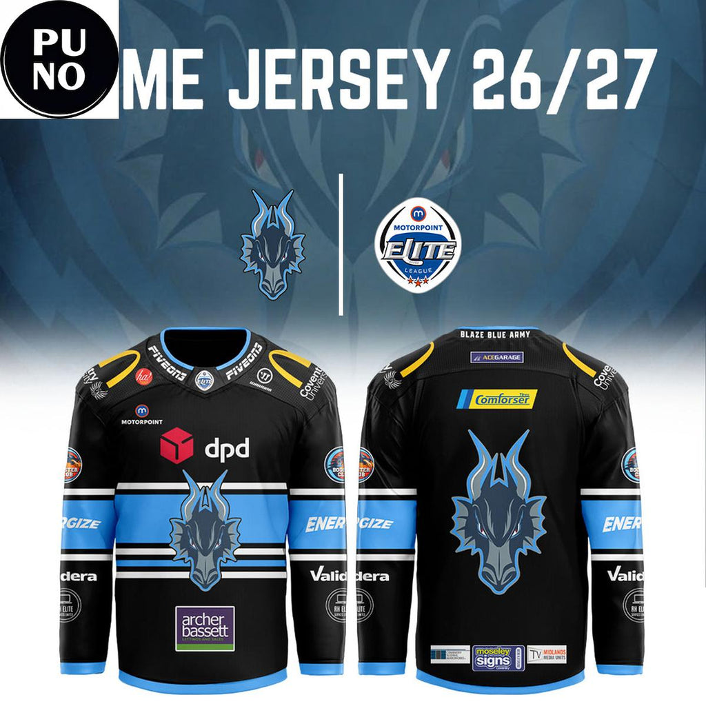 Coventry Blaze Season 2026/27 Personalized Hockey Jersey