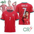 Cristiano Ronaldo | Premium 2026 World Cup 3D Shirt