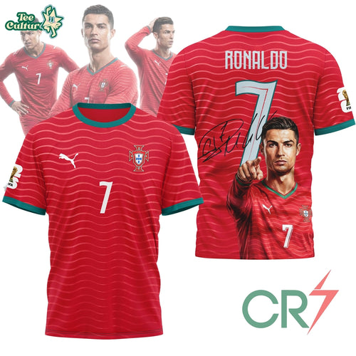 Cristiano Ronaldo | Premium 2026 World Cup 3D Shirt